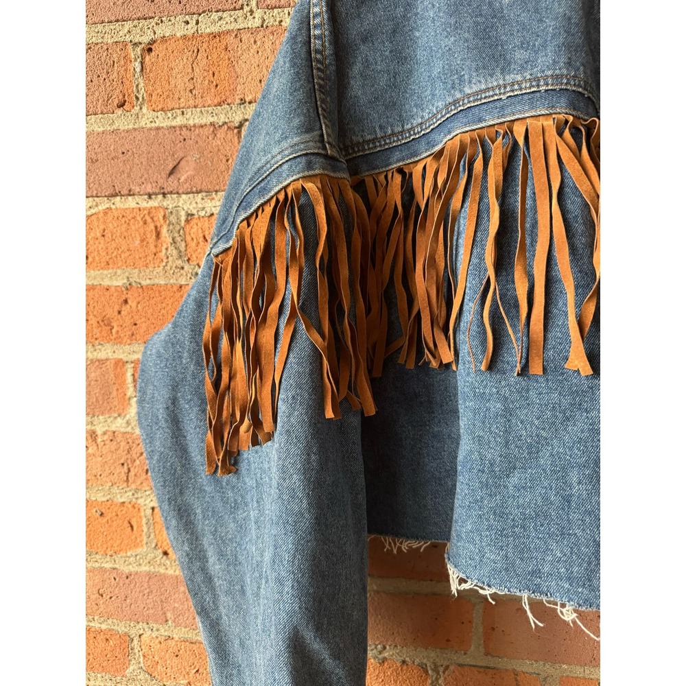 Denim Reworked Jacket - Picture 7 of 9